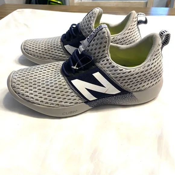 New Balance RCVRY v2 training mesh sneakers gray navy SZ 10 NWOT