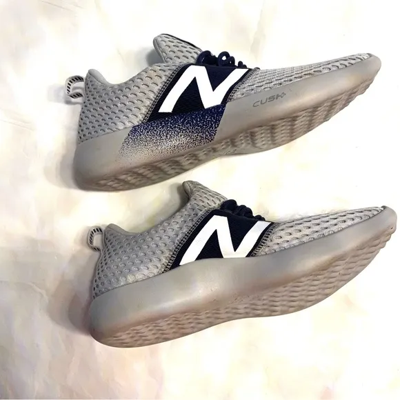 New Balance RCVRY v2 training mesh sneakers gray navy SZ 10 NWOT