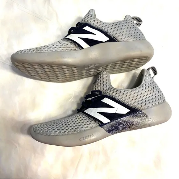 New Balance RCVRY v2 training mesh sneakers gray navy SZ 10 NWOT