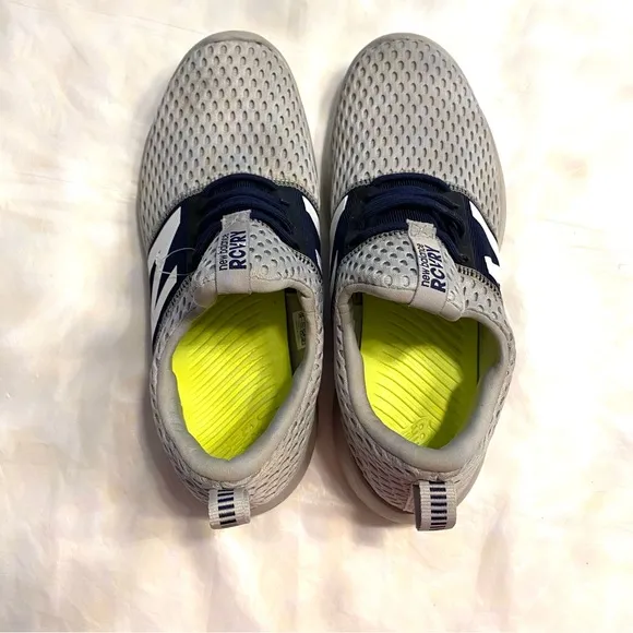 New Balance RCVRY v2 training mesh sneakers gray navy SZ 10 NWOT