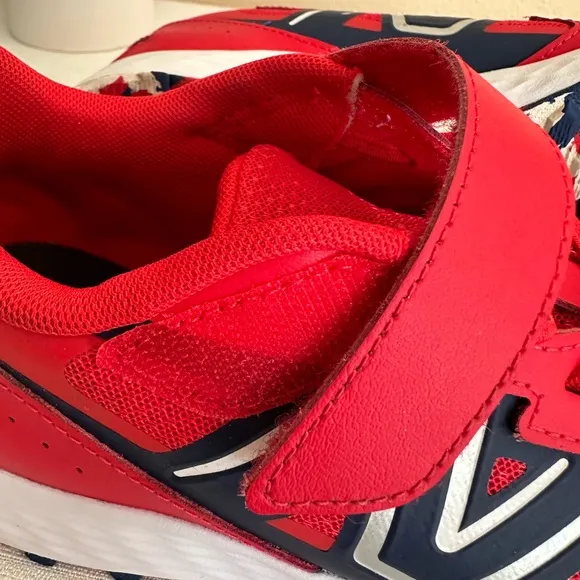 New Balance Team Red Night Sky Foam Mesh Athletic Sneakers Boys 6.5