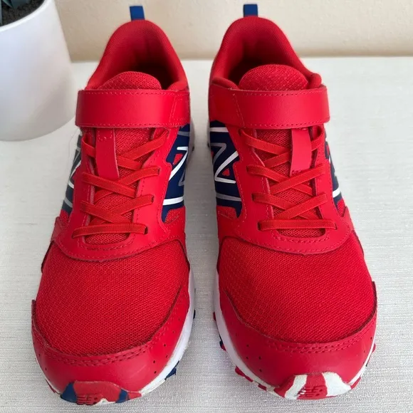 New Balance Team Red Night Sky Foam Mesh Athletic Sneakers Boys 6.5