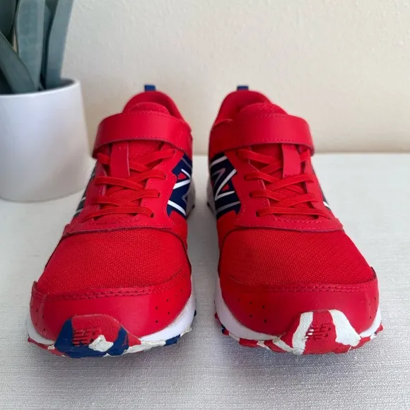 New Balance Team Red Night Sky Foam Mesh Athletic Sneakers Boys 6.5