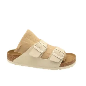 NEW Birkenstock Arizona Soft Suede Sandals Womens 40 9/9.5 Minimalist Neutral