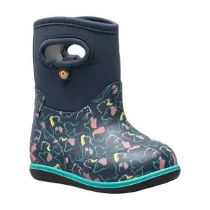 NEW BOGS boy's classic pet boots in ink blue multi