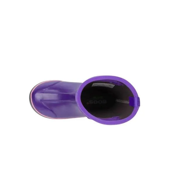 NEW BOGS classic unicorn rain boots in violet multi