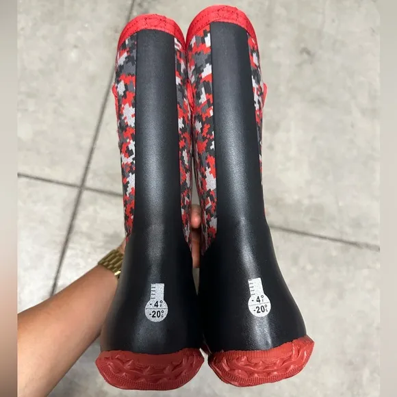 NEW Bogs Kids' Digital Maze Insulated Rain Boots