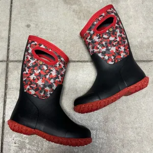 NEW Bogs Kids' Digital Maze Insulated Rain Boots