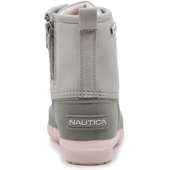 NEW Boots sz 2 Nautica Kids Boys &amp; Girls Duck Boots Kids Waterproof H717