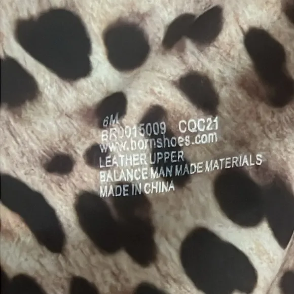 NEW BORN BLACK BORMAN LEOPARD PRINT LINED OVER the KNEE RIDING BOOTS