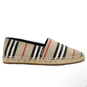 NEW Burberry Archive Beige Alport Icon Espadrilles