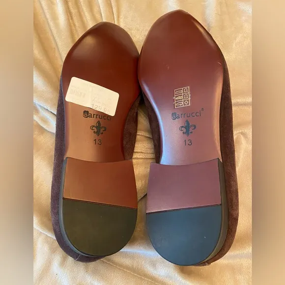NEW Carrucci Brown Suede Loafers Size 13