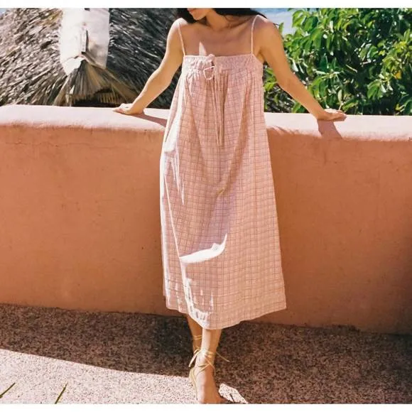 NEW CIAO LUCIA agostina dress in check