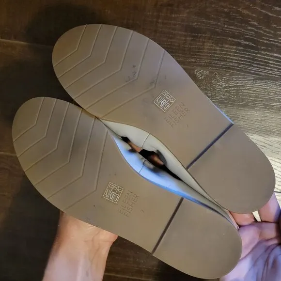 NEW Eileen Fisher Notion Ballet Flats Womens 7 Minimalist Comfort Timeless Basic