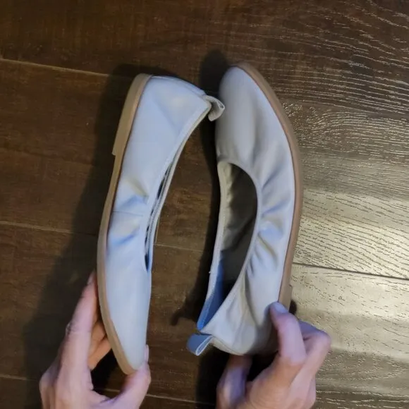 NEW Eileen Fisher Notion Ballet Flats Womens 7 Minimalist Comfort Timeless Basic