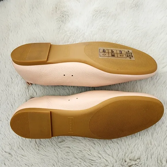 NEW Everlane The Day Glove Flat Pink Leather Ballet Flats