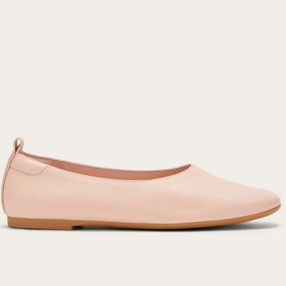NEW Everlane The Day Glove Flat Pink Leather Ballet Flats