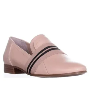 New Franco Sarto Odyssey Blush Leather Strap Slip-on Loafers SZ 7