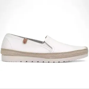 new FUN VERBENAS Made In Spain Leather Nuria Flat Espadrilles  252