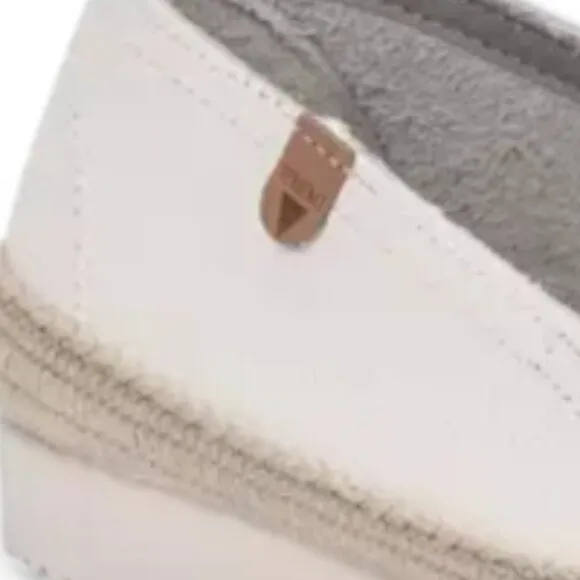 new FUN VERBENAS Made In Spain Leather Nuria Flat Espadrilles  252