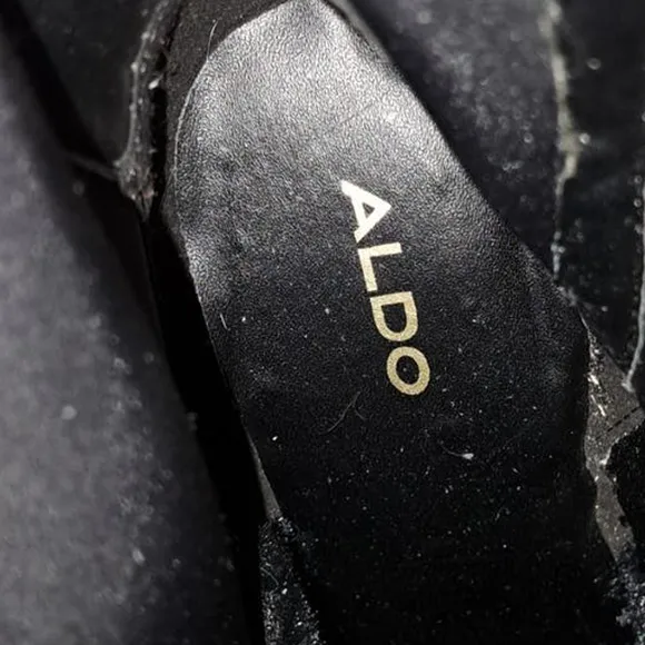 New-GORGEOUS AND SASSY! Aldo Bolder Ankle Chain Platform Boots Sz 8