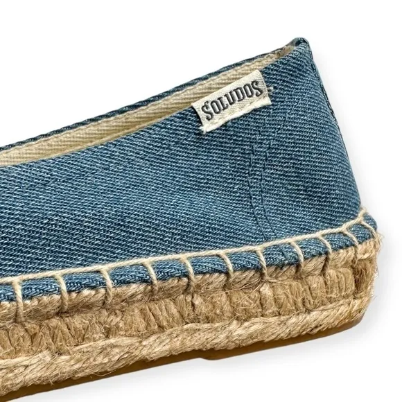 New in box Soludos x Mary Matson Floaties Espadrilles Flatshoes, Size 7