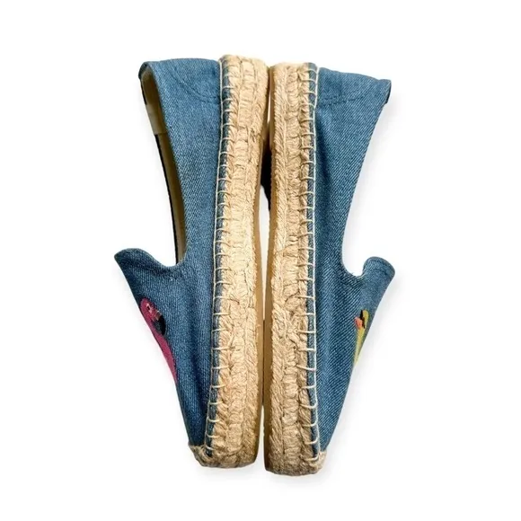 New in box Soludos x Mary Matson Floaties Espadrilles Flatshoes, Size 7