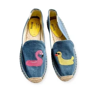 New in box Soludos x Mary Matson Floaties Espadrilles Flatshoes, Size 7