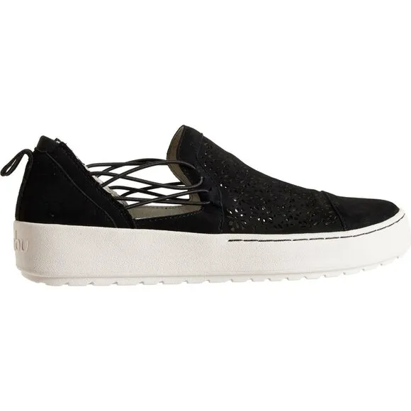 new Jambu Erin Sneakers  Suede Perforated Trainers Slip-On Sneakers  Sho…