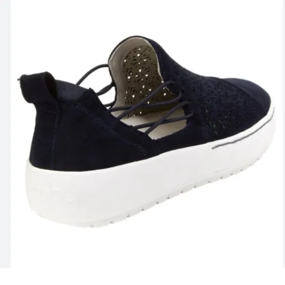 new Jambu Erin Sneakers  Suede Perforated Trainers Slip-On Sneakers  Sho…