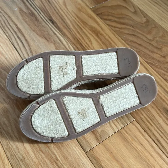 NEW J.CREW PRINTED SLIP ON ESPADRILLES IN BARBIE CORE SZ 10