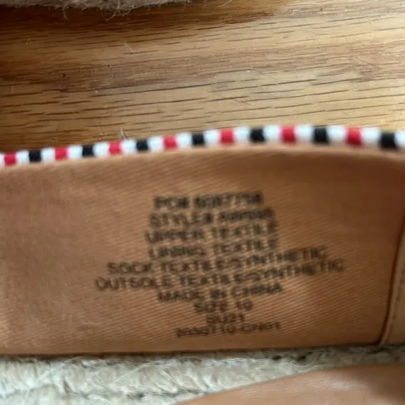NEW J.CREW PRINTED SLIP ON ESPADRILLES IN BARBIE CORE SZ 10