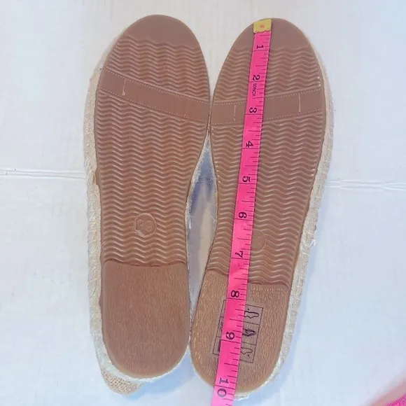 New Johnny Was x Antik Batik Tori Espadrilles Flats Size 39