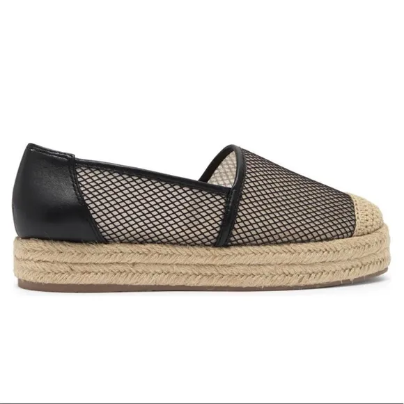 NEW Karl Lagerfeld Adila Platform Espadrilles Flats