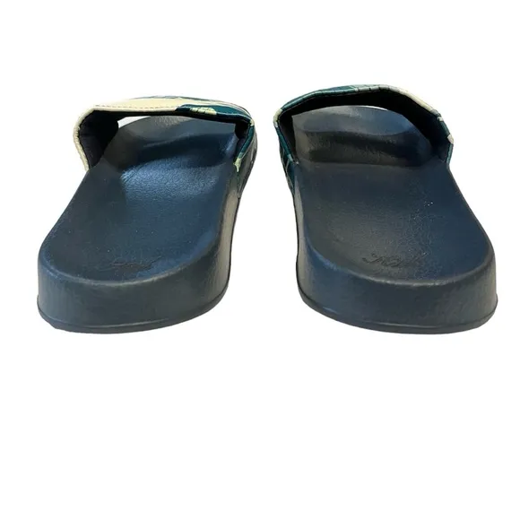 NEW Kith Men’s Palm Tree Slides size 41 Green