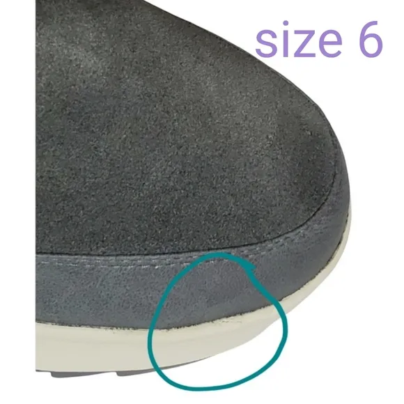 New koolaburra ugg tynlee suede faux fur snow waterproof winter boots stone grey