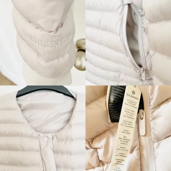 New Lululemon 5-in-1 Roam Far weatherproof reversible jacket sz 8