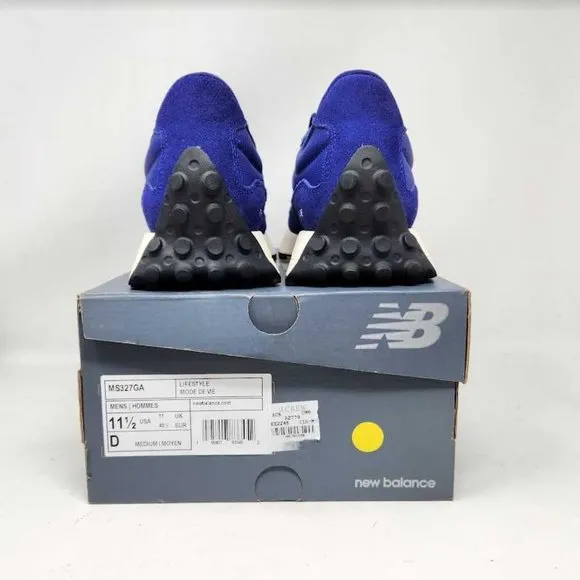 New men's 11.5 New Balance x J Crew 327 sneakers Victory Blue MS327GA