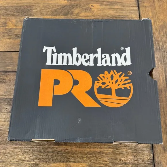 New Mens 8 Timberland PRO 6&quot; Direct Attach Waterproof Steel Toe Work Boots Black