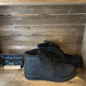 New Mens Timberland Richmond Ridge Black Suede Lined Chukka Boots Size 11.5 M‎