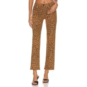 NEW MOTHER women's mid rise rider ankle jeans in hit the spot