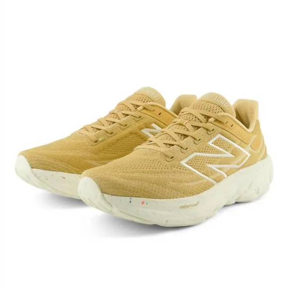 NEW NEW BALANCE men's 1080 v13 running sneakers in dolce with angora and gold