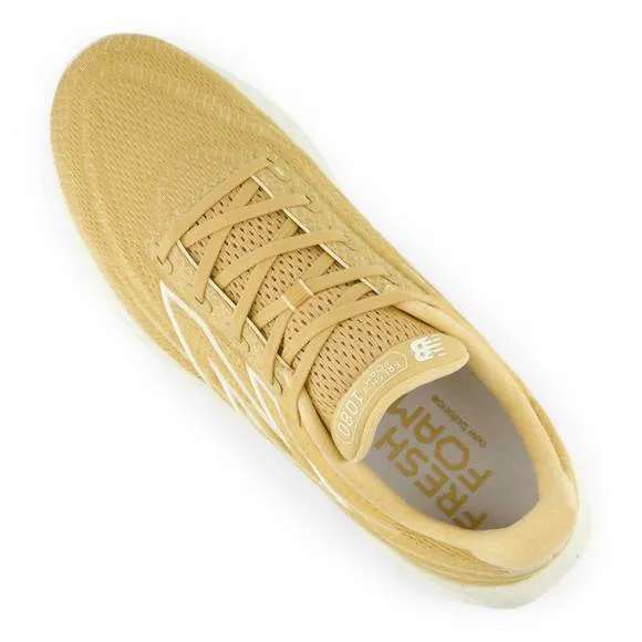NEW NEW BALANCE men's 1080 v13 running sneakers in dolce with angora and gold
