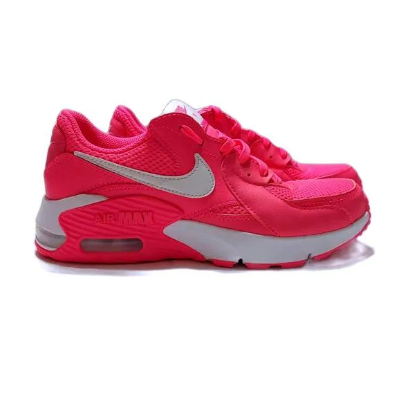 NEW NIKE AIR‎ MAX EXCEE LACE UP SNEAKERS HYPER PINK WHITE CLEAR WOMENS 6