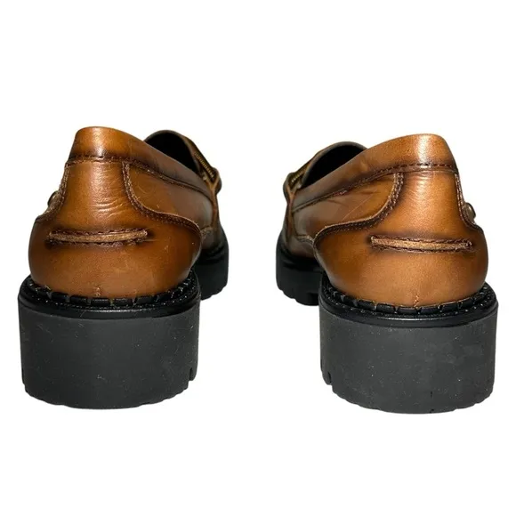 NEW Pikolinos Aviles Cuero Platform Loafers size EU41 | US 10 Preppy Academia