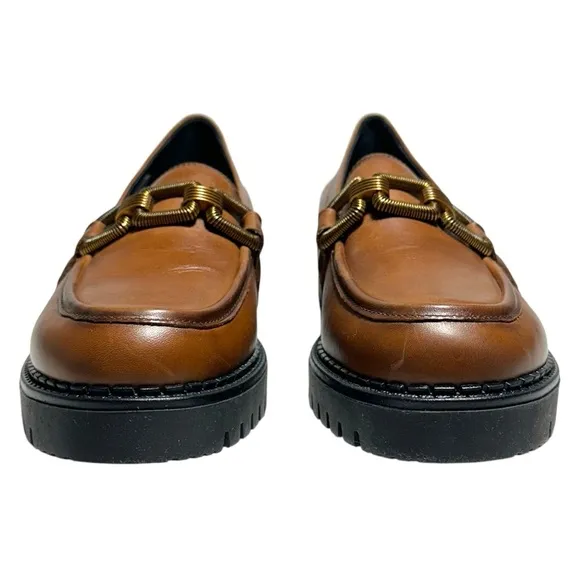 NEW Pikolinos Aviles Cuero Platform Loafers size EU41 | US 10 Preppy Academia