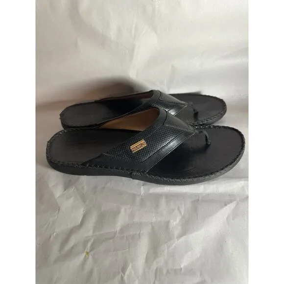 New Pikolinos Tarifa Leather Slide Men’s Casual Slip-On Sandals Flip Flops 12