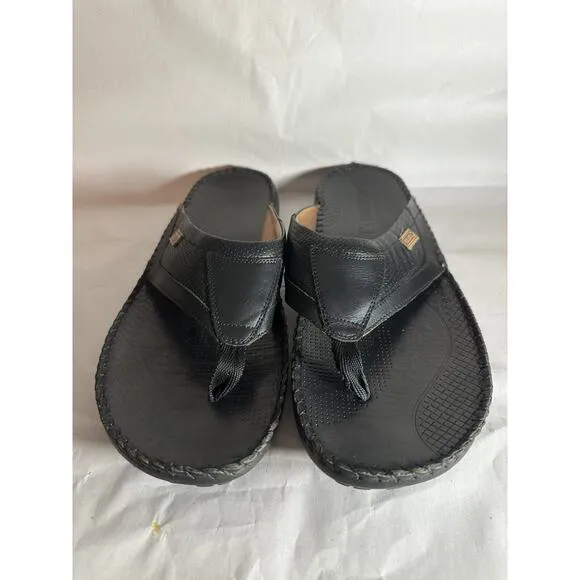 New Pikolinos Tarifa Leather Slide Men’s Casual Slip-On Sandals Flip Flops 12