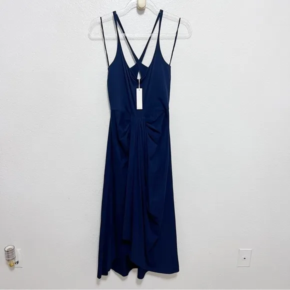 NEW REBECCA TAYLOR Sarong Drape Dress size M