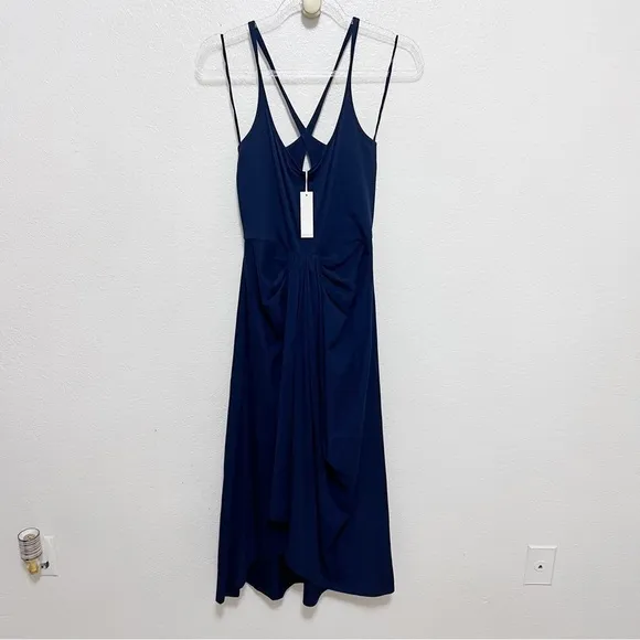 NEW REBECCA TAYLOR Sarong Drape Dress size M